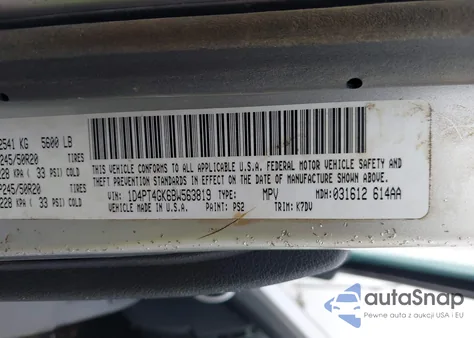 2011 Dodge Nitro Heat z USA, uszkodzony, nr VIN 1D4PT4GK6BW563819